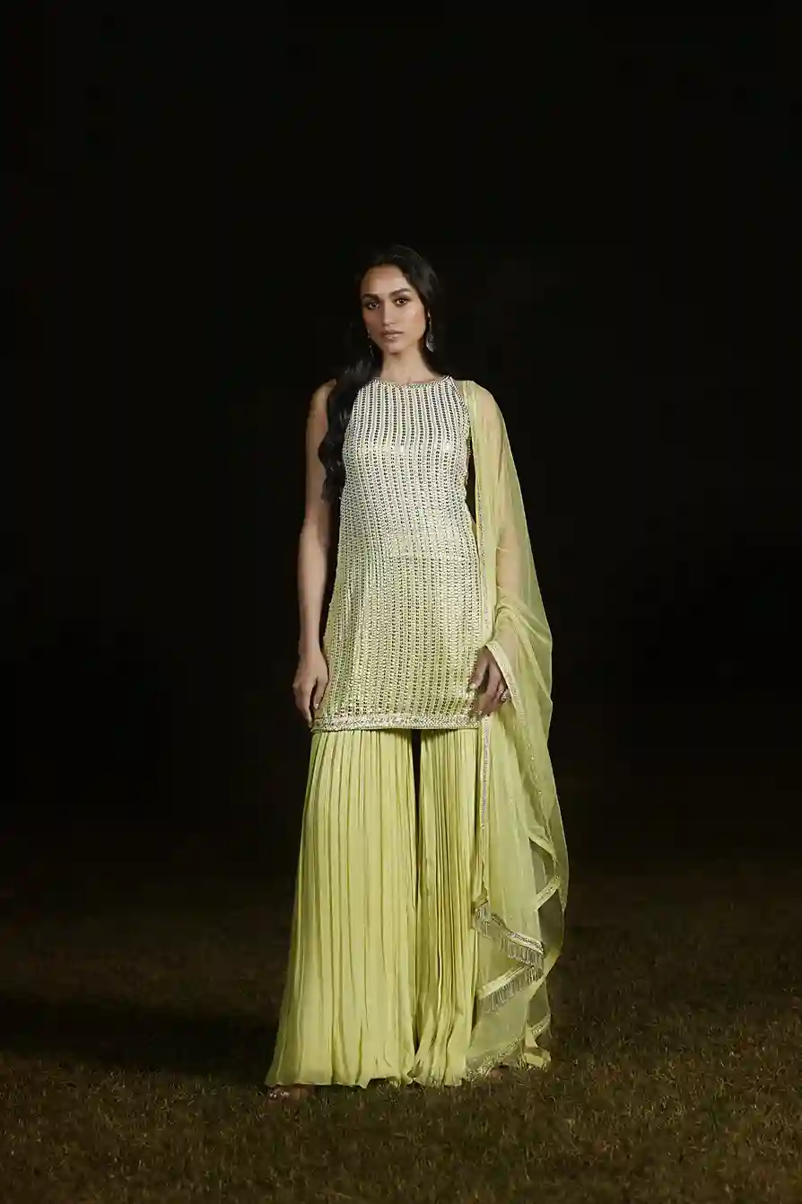Blossom bloom sharara ensemble