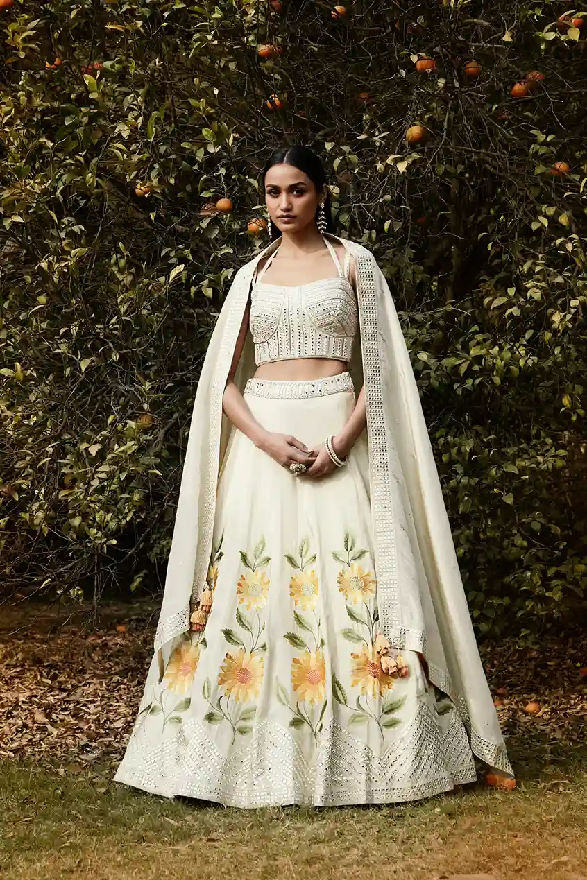 Perfect Fusion Wedding Lehenga for Brides