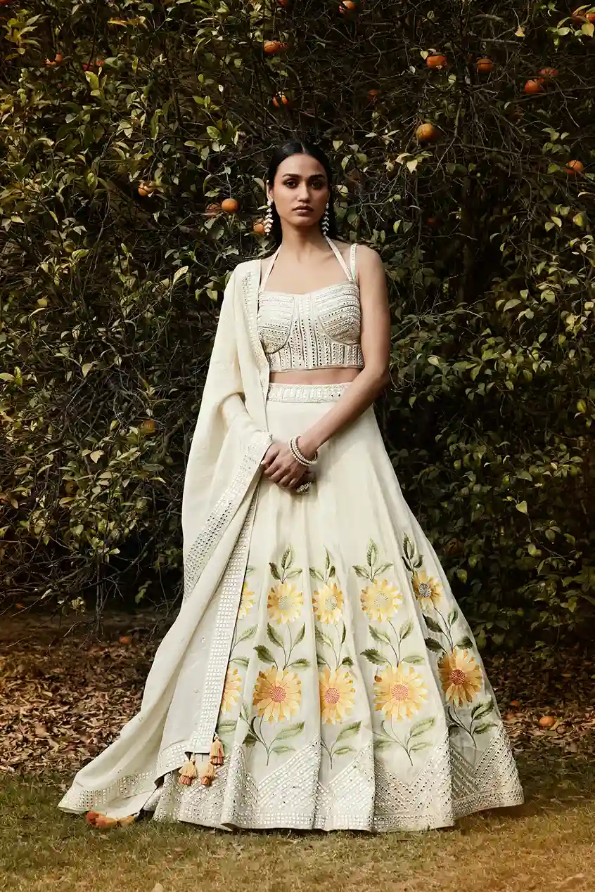 Perfect Fusion Wedding Lehenga for Brides