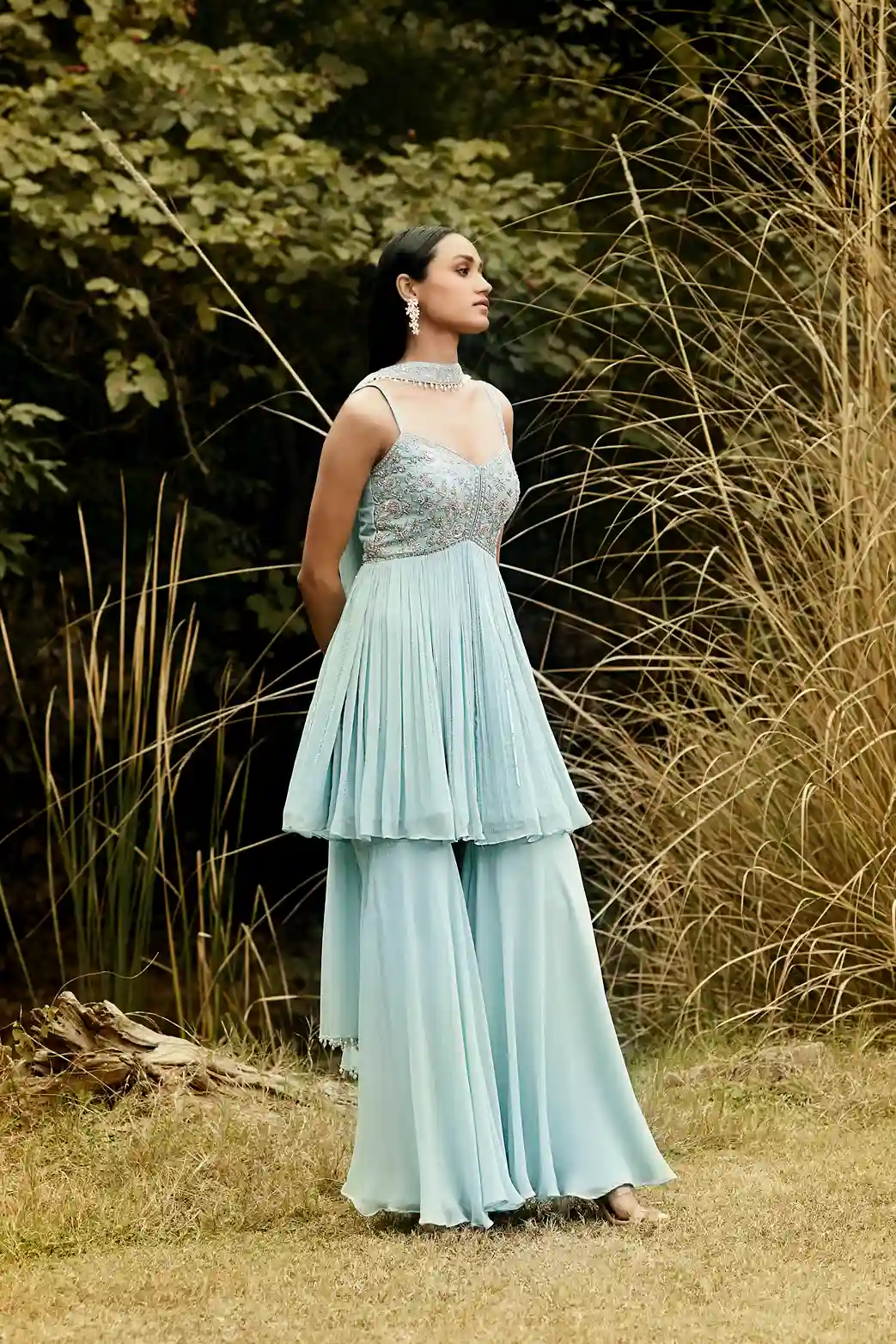 Regal Sharara Dress