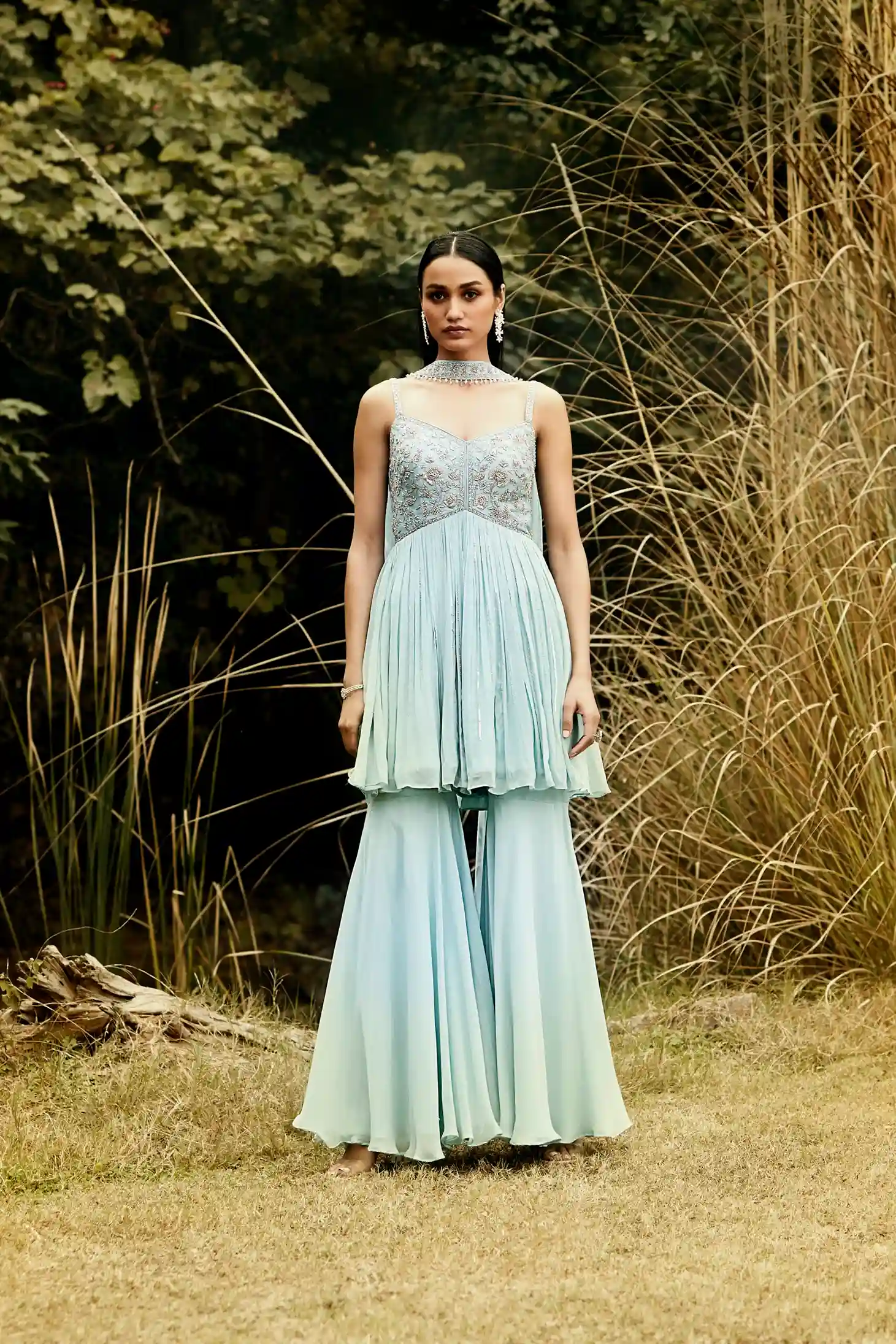 Regal Sharara Dress