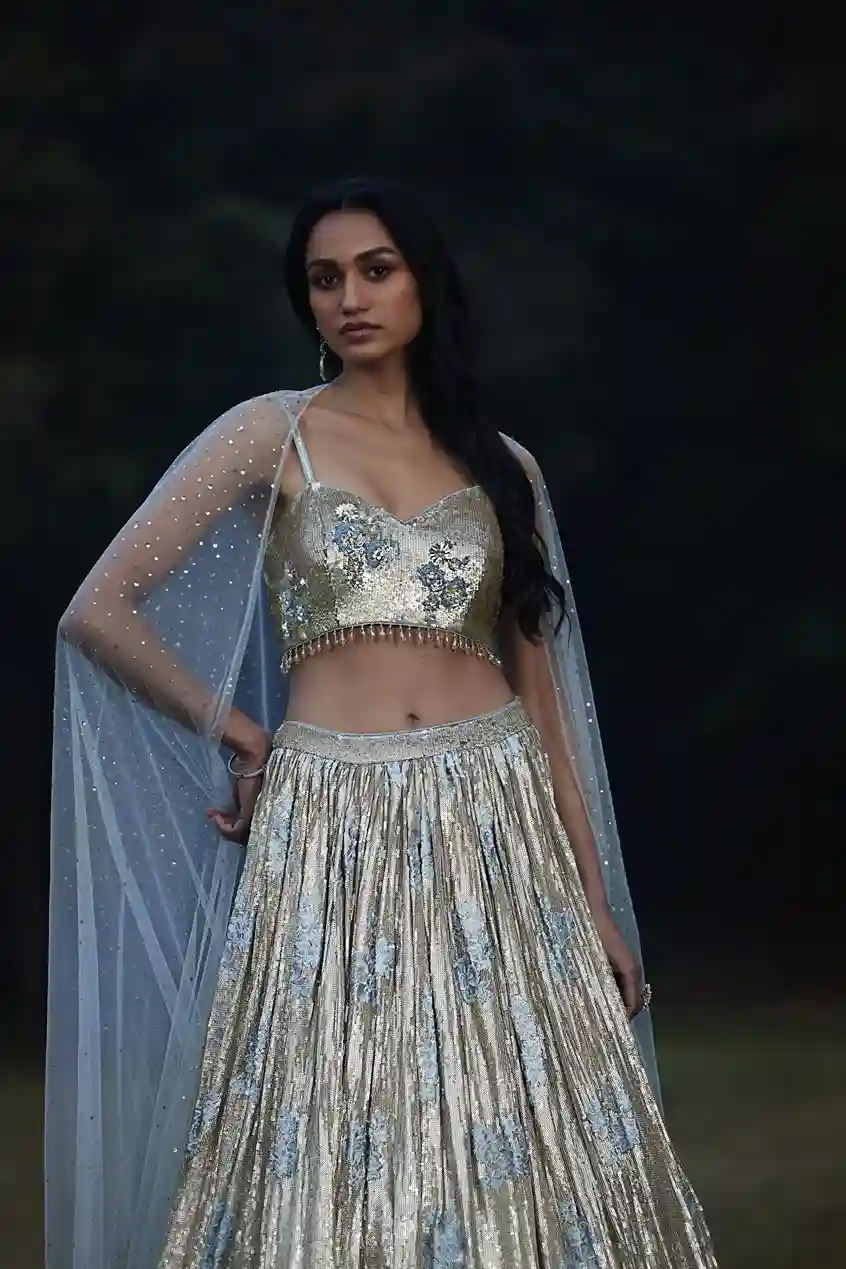 Sparkling starlight lehenga set