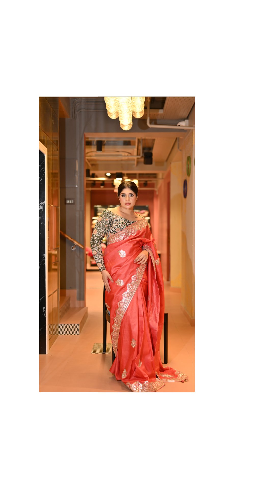 Zardozi Saree