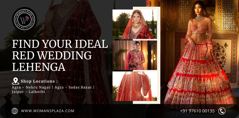 Find Your Ideal Red Wedding Lehenga